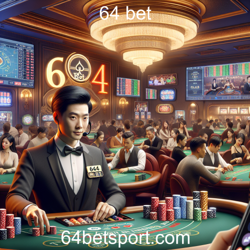 A Experiência Imersiva do Casino Ao Vivo na 64 Bet